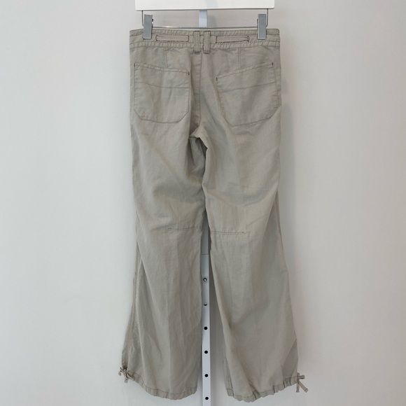 FREE PEOPLE BEIGE PANTS SIZE 4 - Picture 2 of 16
